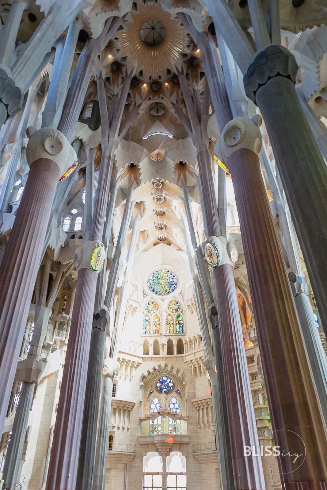 Sehenswürdigkeiten Barcelona - Sagrada Familia Kirche von Antoni Gaudi