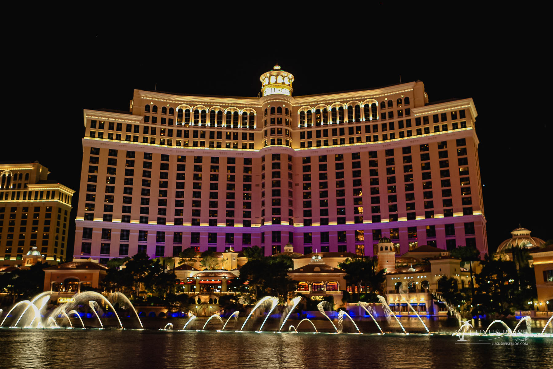 Bellagio Hotel und Casino Las Vegas, Nevada - Fountains, Brunnen und Lichtshow